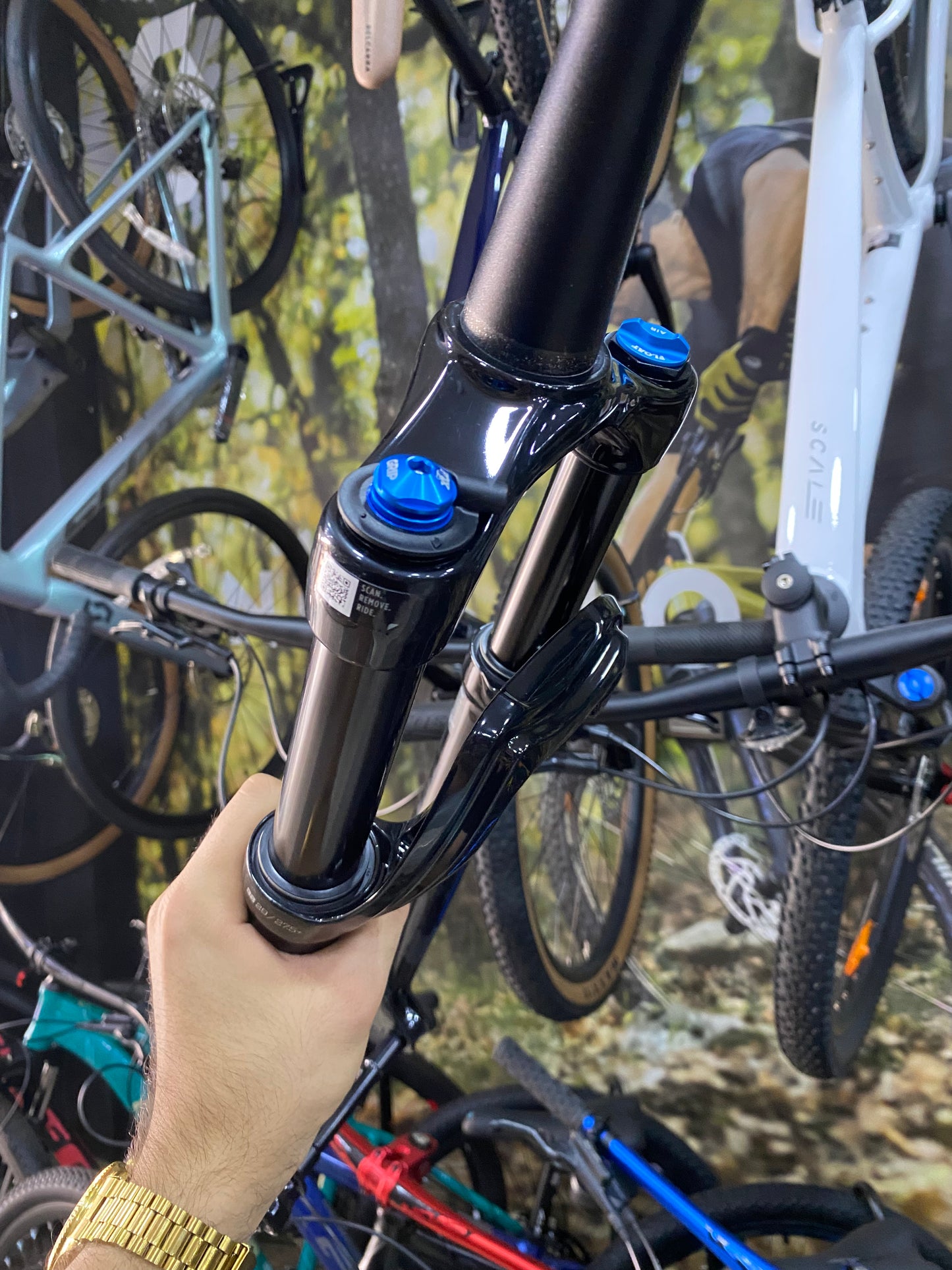 SUSPENSION FOX 32 RHYTHM 29 BLOQUEO REMOTO