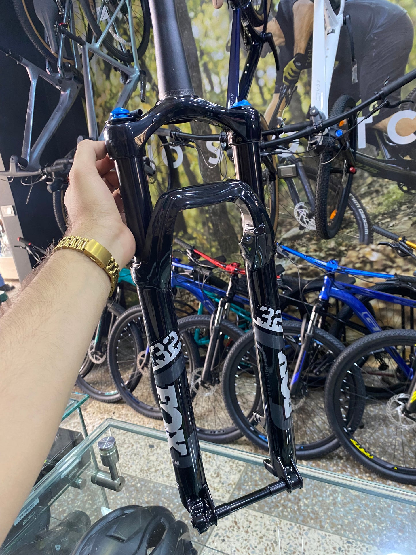 SUSPENSION FOX 32 RHYTHM 29 BLOQUEO REMOTO