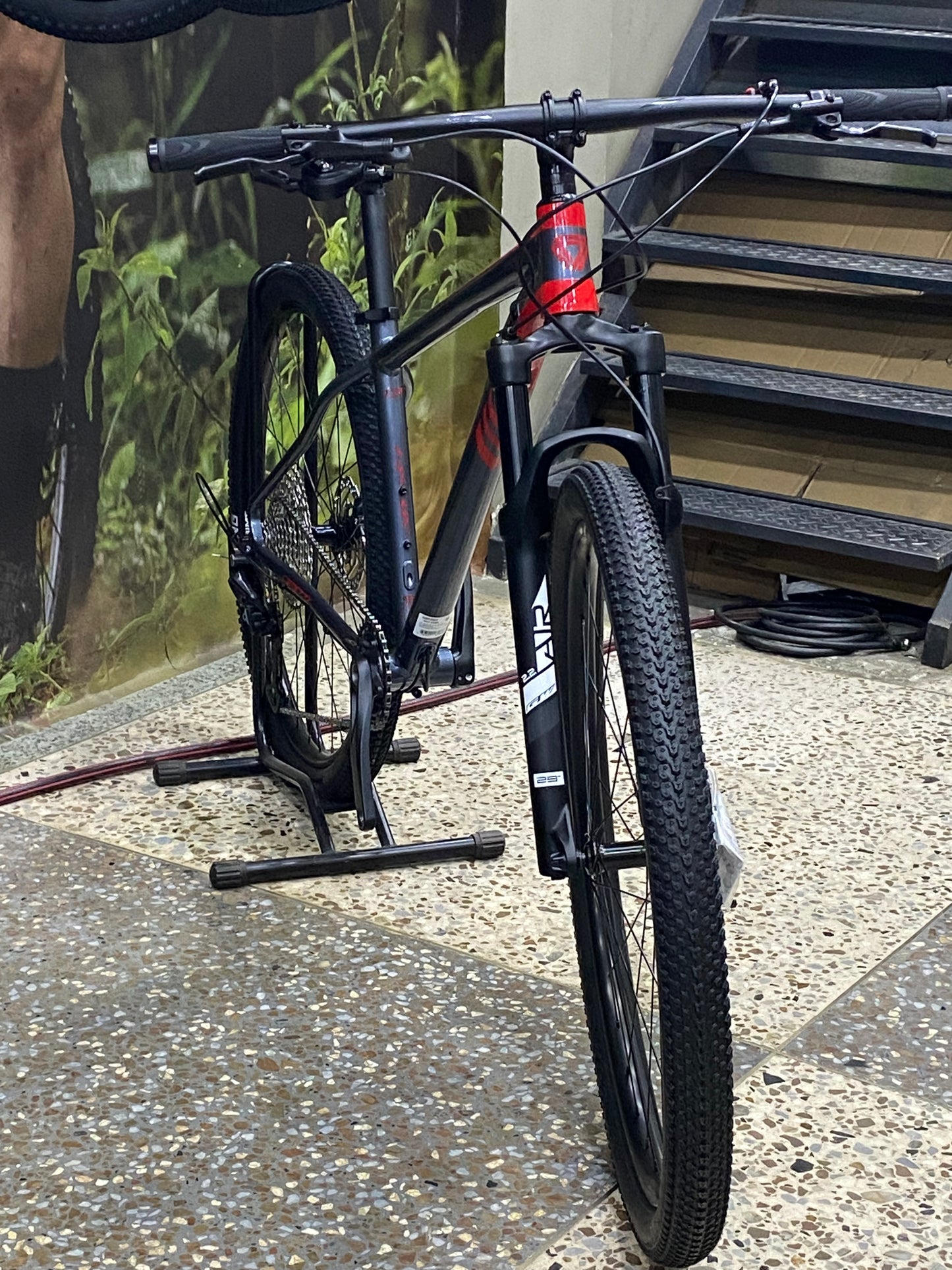Bicicleta Gw Hawk MTB 12 VELOCIDADES Suspension de aire