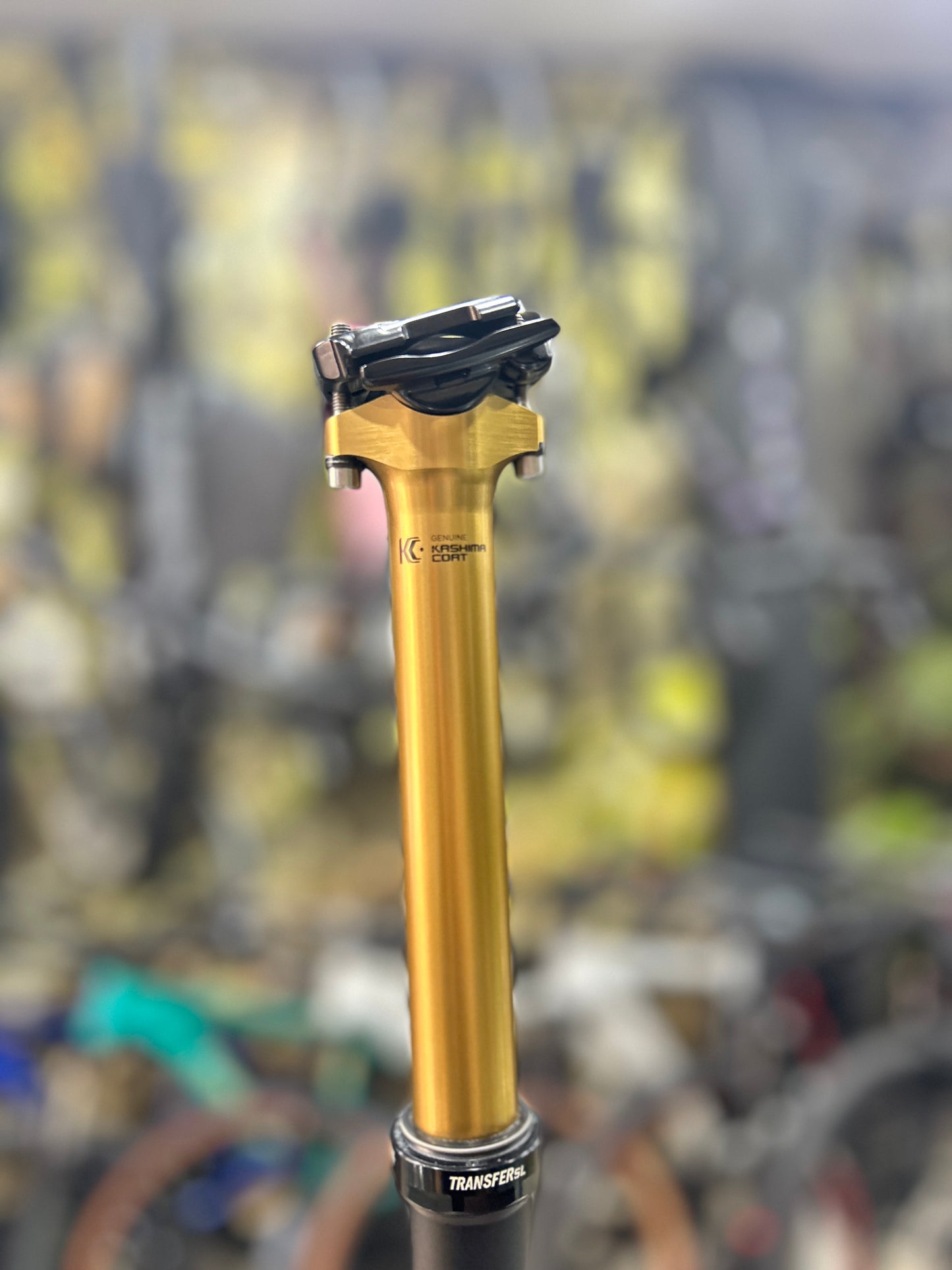 Tija Dropper Graduable Fox Transfer SL 31.6 Kashima