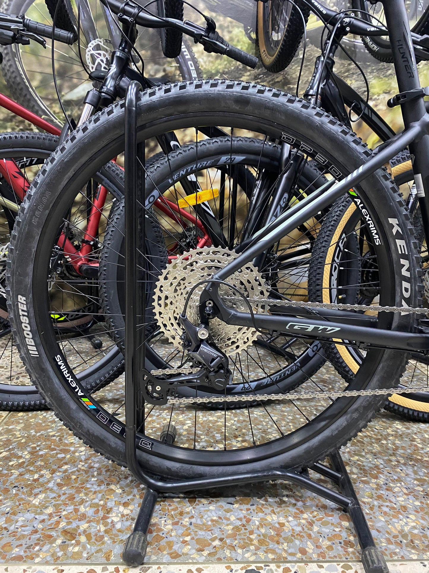 Bicicleta Gw Hawk MTB 12 VELOCIDADES Suspension de aire