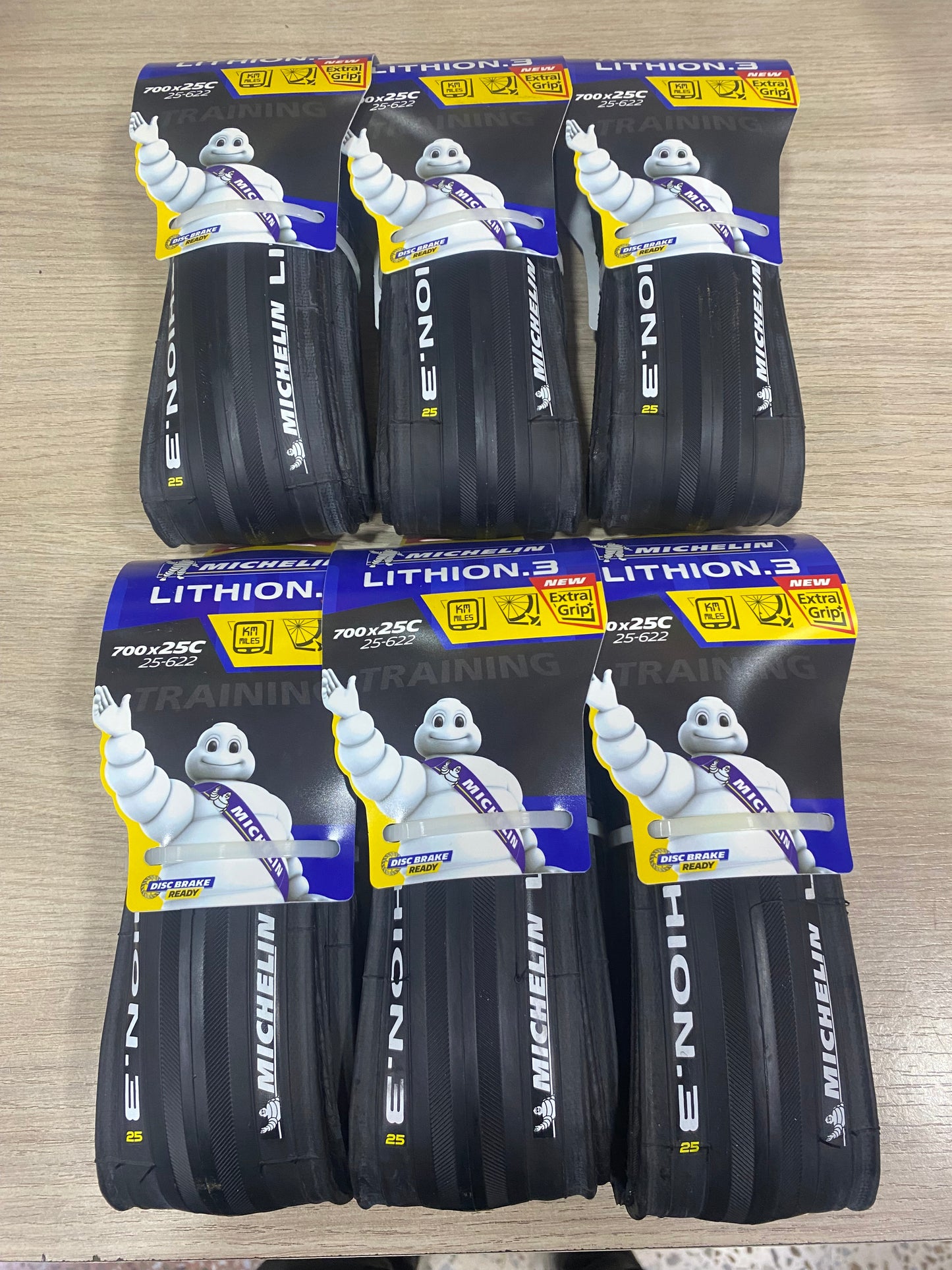 Llanta Michelin Lithion 3 Plegable 700 Extra Grip
