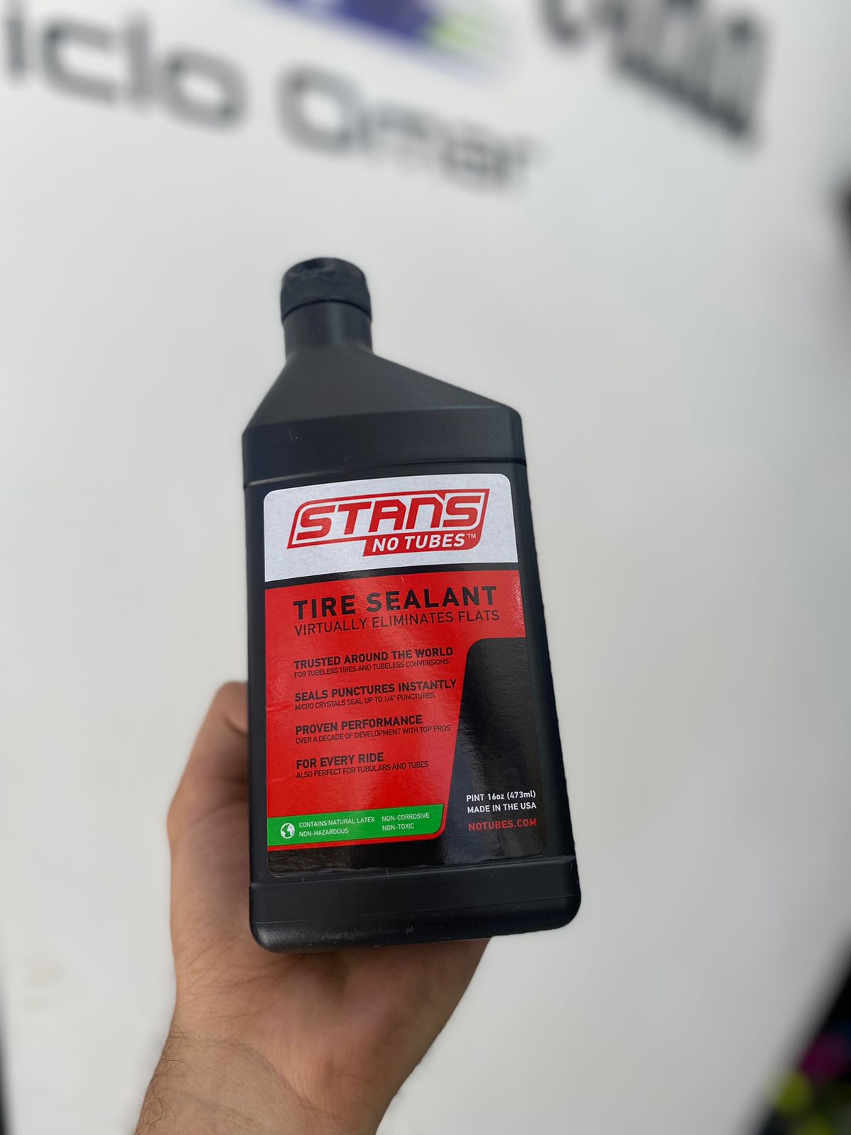 Liquido Tubeless Stans Notubes Tire Sealant 16oz 473ml