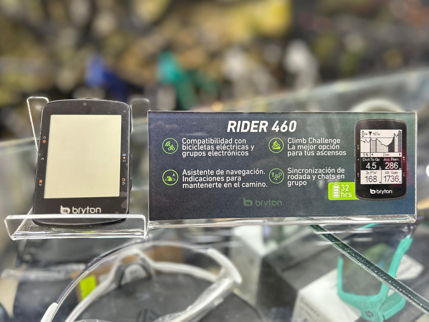 Ciclocomputador Bryton Rider 460E