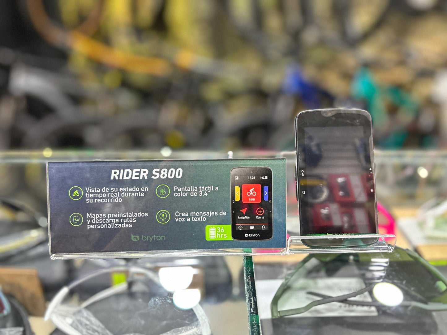 Ciclocomputador Rider S800 T Bryton