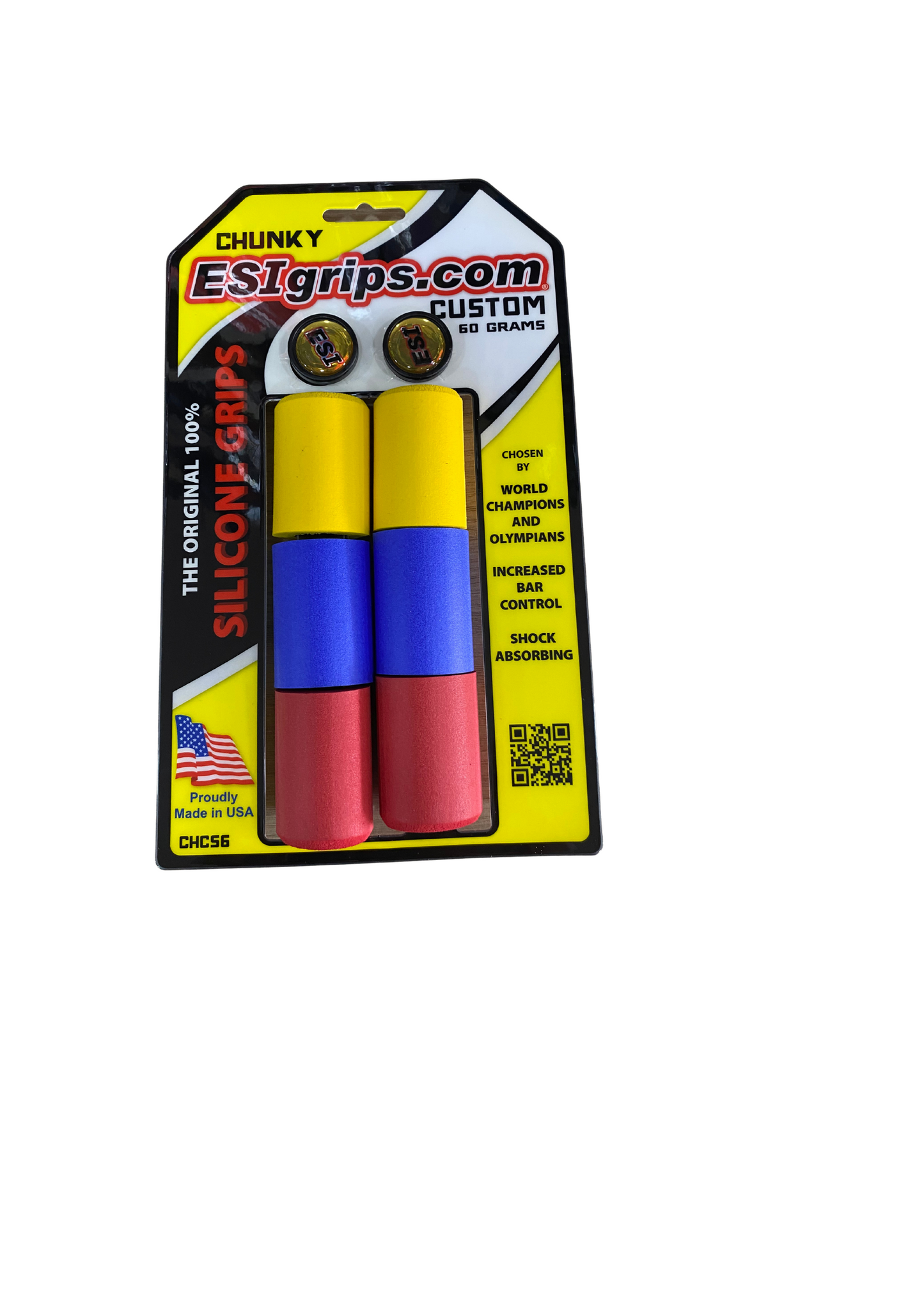 ESI GRIPS CHUNKY 100% SILICONE