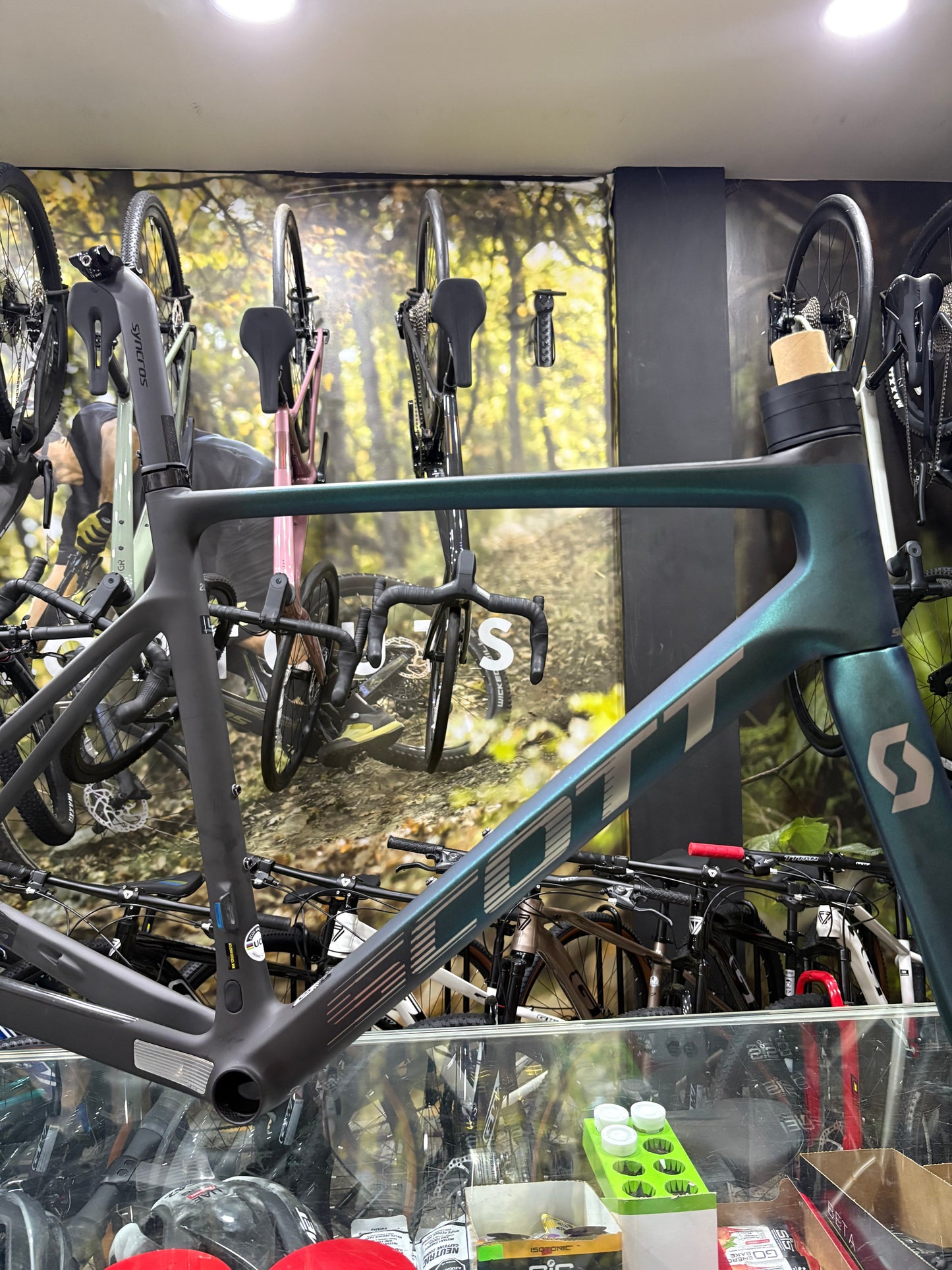 Kit Marco/Cuadro Ruta Scott Addict Rc Carbon HMX