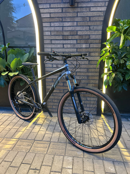 Bicicleta Gw Hawk MTB 12 VELOCIDADES Suspension de resorte