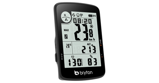 Ciclo Computador Bryton Rider 17 + Sensor de cadencia y soporte