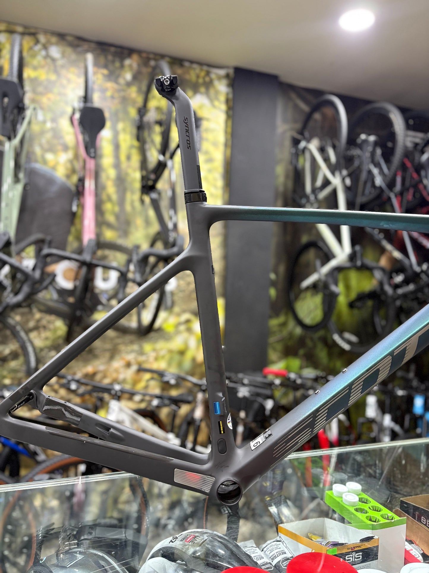 Kit Marco/Cuadro Ruta Scott Addict Rc Carbon HMX