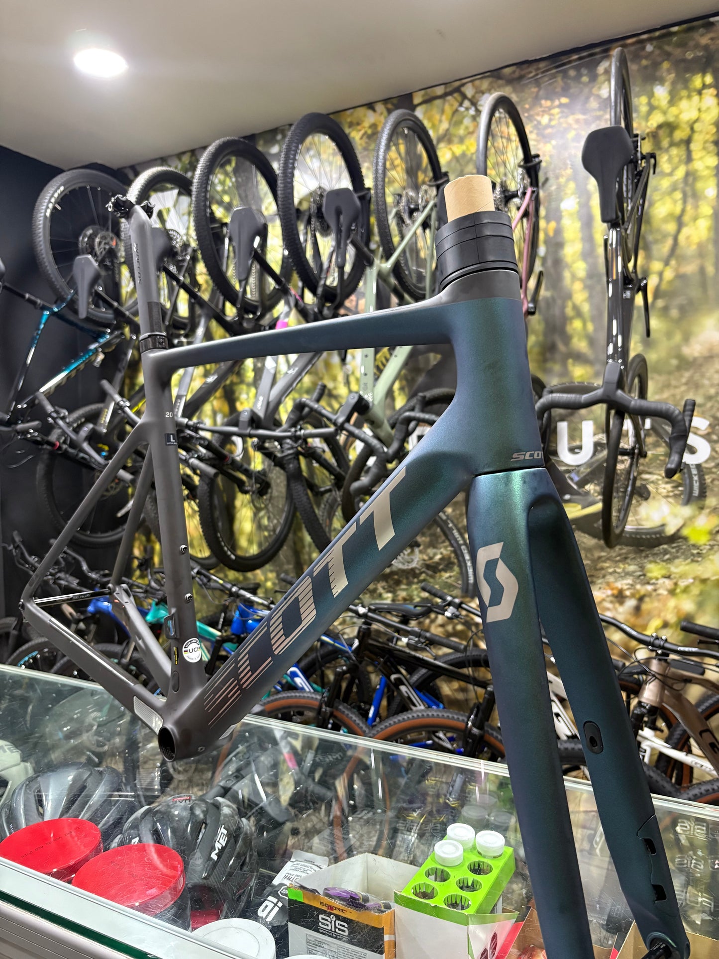 Kit Marco/Cuadro Ruta Scott Addict Rc Carbon HMX