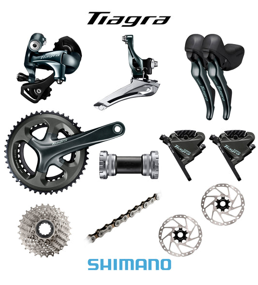GRUPO SHIMANO TIAGRA 4720 DI2 10V Disco