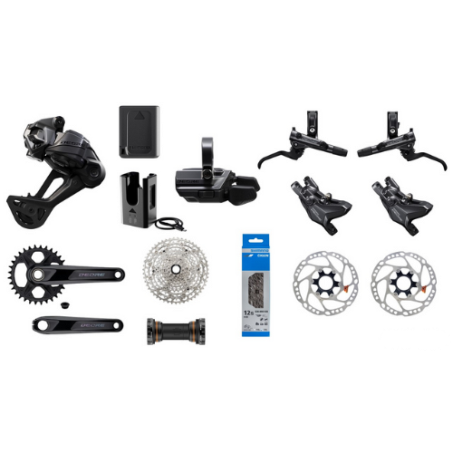 GRUPO SHIMANO DEORE DI2 M6250 32T 10-51T 12 Velocidades 1X12VEL